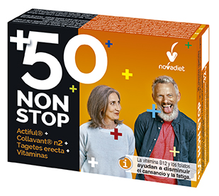 jaleas y energeticos +50 NON STOP 30 CAPSULAS