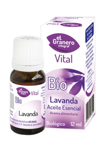 esencias de plantas ACEITE ESENCIAL DE LAVANDA BIO, 12 ml