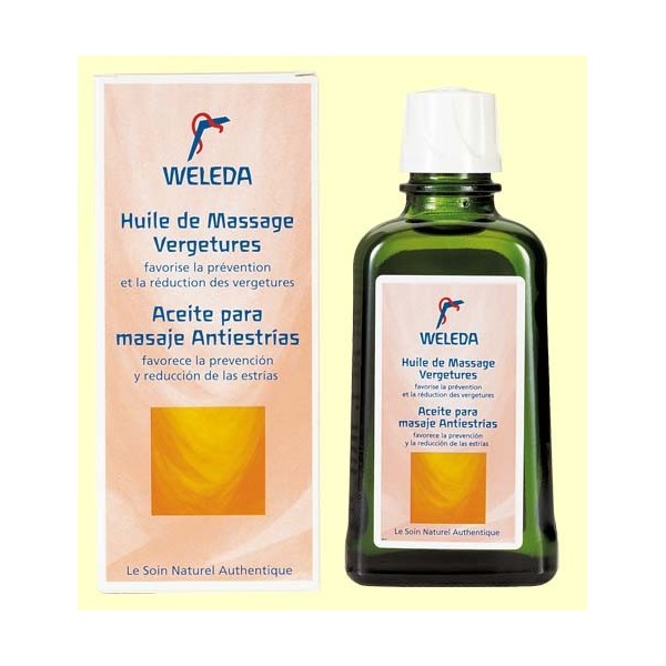 línea corporal ACEITE PARA MASAJE ANTIESTRIAS BIO 100ML