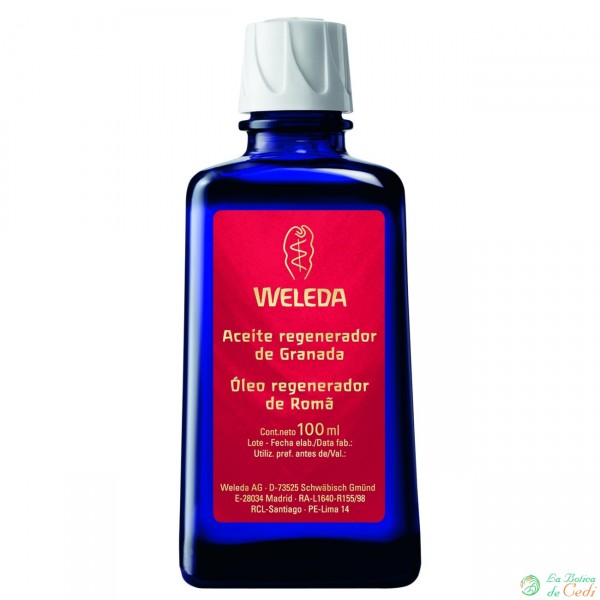 línea corporal ACEITE REGENERADOR CORPORAL DE GRANADA BIO 100ml