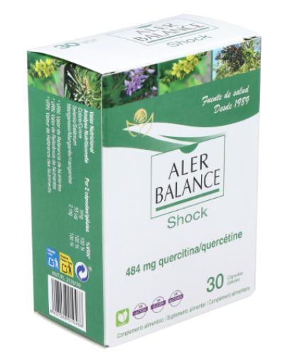 depurativos ALER BALANCE SHOCK 30cap