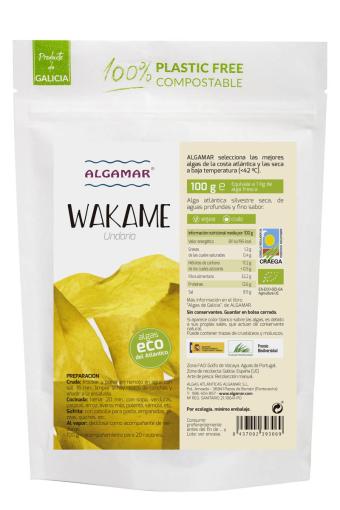 comida macrobiótica ALGA WAKAME BIO 100 GRS