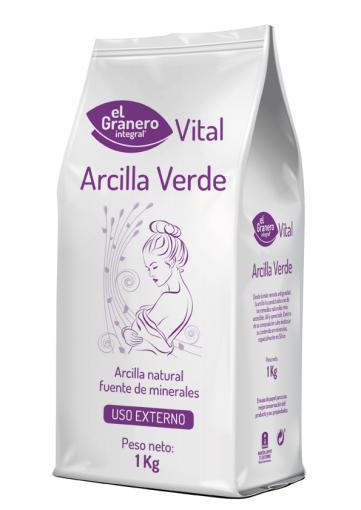 arcillas ARCILLA VERDE EN POLVO, 1 Kg