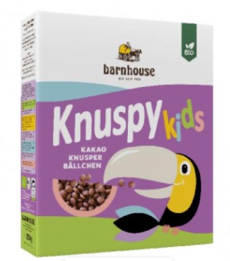 copos, mueslis y salvados ARROZ HINCHADO KNUSPY KIDS BIO 250G