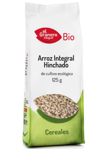 copos, mueslis y salvados ARROZ INTEGRAL HINCHADO BIO, 125 g