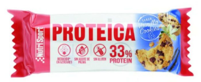 deporte BARRITA PROTEICA VAINILLA COOKIES 44G