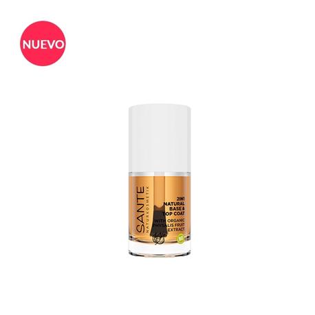 línea corporal BASE ESMALTE UÑAS NATURAL 2 EN 1 BIO 10ML