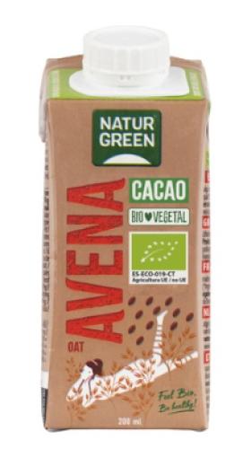 bebidas BEBIDA AVENA CHOCOLATE BIO 200ML