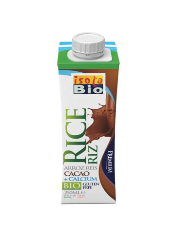 bebidas BEBIDA MINI DE ARROZ CON CACAO Y CALCIO BIO, 250 ml