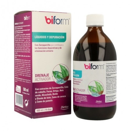 depurativos BIFORM DRENAJE ACTIVADOR 500 ML