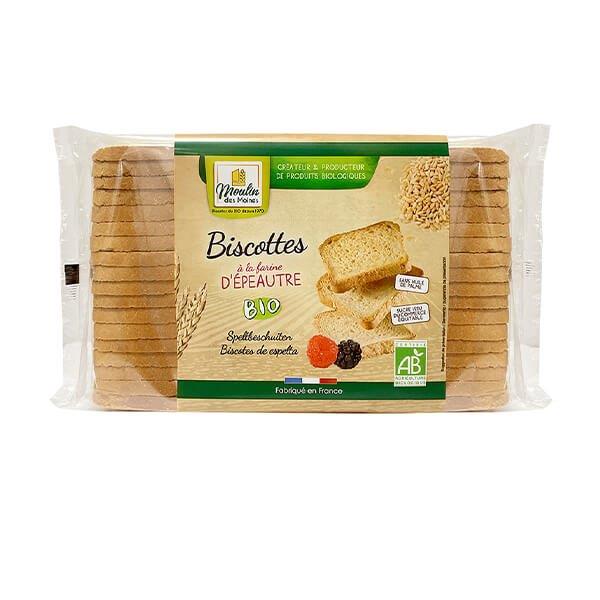 pan BISCOTES DE ESPELTA BIO 400 GR