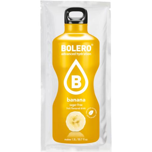 bebidas solubles BOLERO PLATANO CON STEVIA SOBRE 9GR