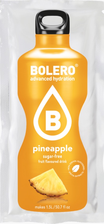 bebidas solubles BOLERO SOBRE PIÑA 9 GRS