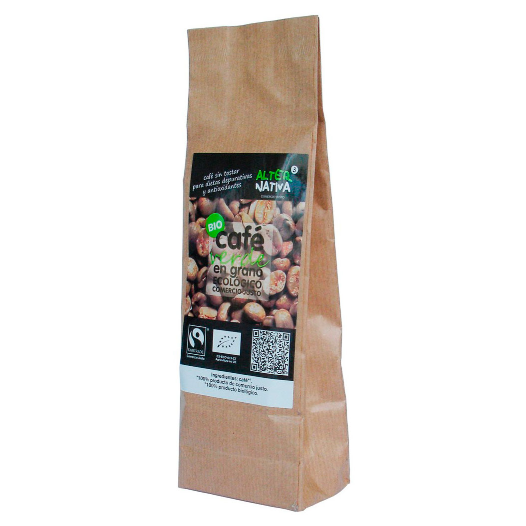 granos y semillas CAFE VERDE GRANO BIO 150G