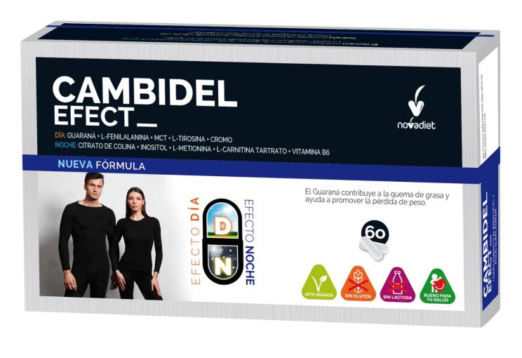 control de peso CAMBIDEL EFECT 60 CAPSULAS