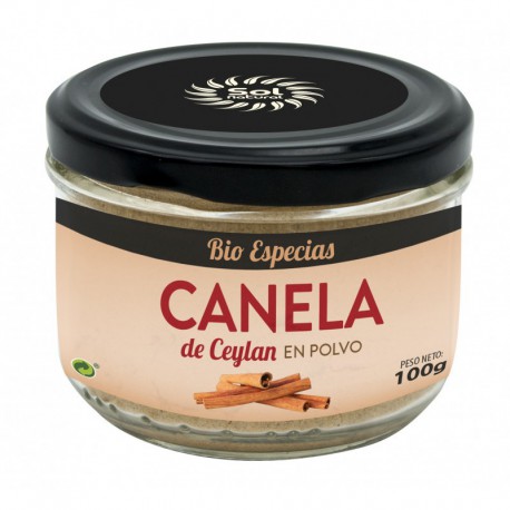 sales, condimentos y salsas CANELA EN POLVO DE CEYLAN 100gr