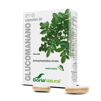 plantas en comprimidos CAPSULAS 21-S GLUCOMANANO 60 caps