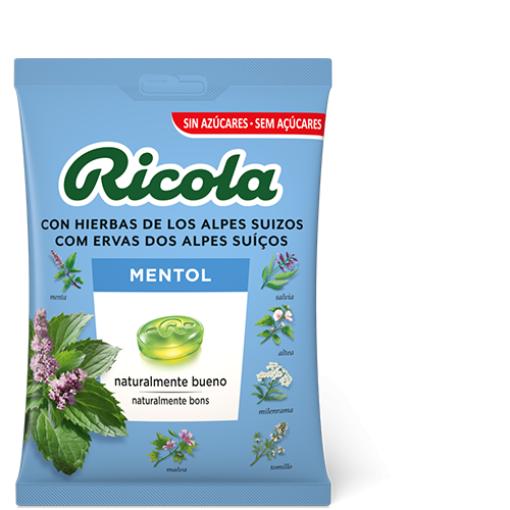 caramelos y gominolas CARAMELOS HIERBAS SUIZAS MENTOL S/AZUCAR BOLSA 70G