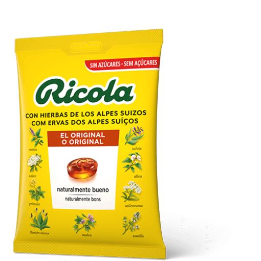 caramelos y gominolas CARAMELOS HIERBAS SUIZAS ORIGINAL S/AZUCAR BOLSA 70G