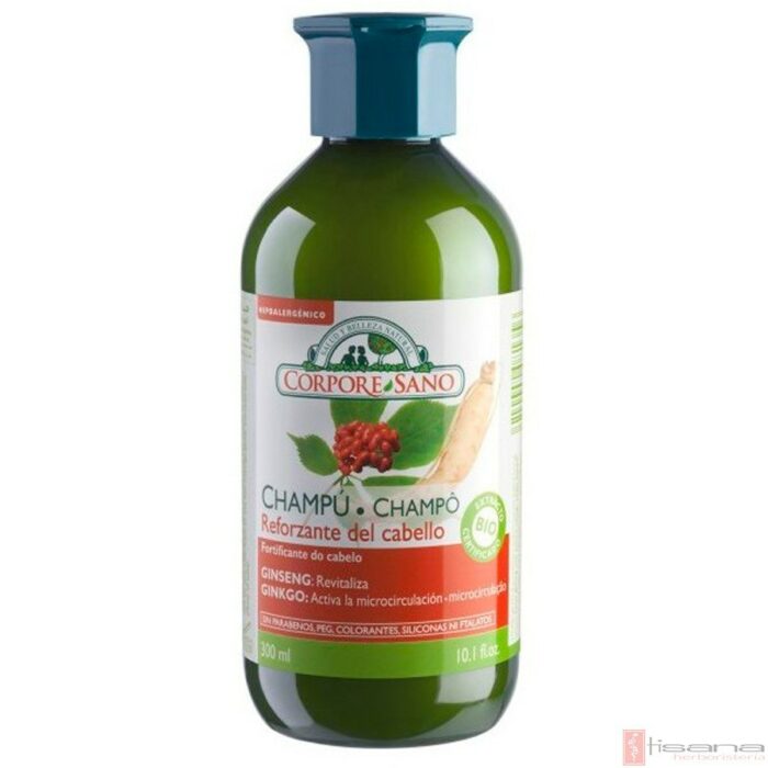 línea capilar CHAMPU GINSENG Y GINKGO REFORZANTE BIO 300ml