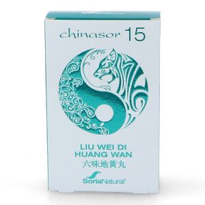 depurativos CHINASOR 15 - LIU WEI DI HUANG WAN 30 COMP