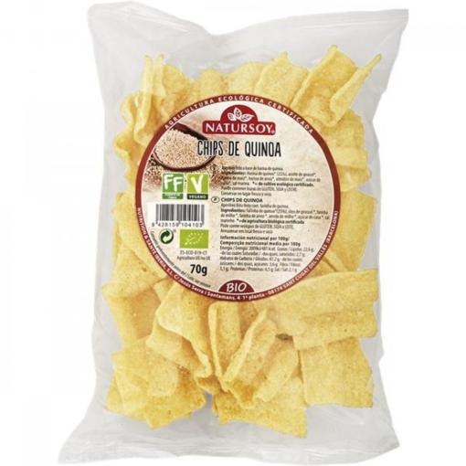 aperitivos y frutos secos CHIPS DE QUINOA BIO 70 GR