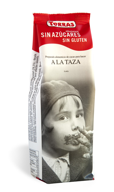 celiacos CHOCOLATE A LA TAZA S/AZUCAR, 180 g