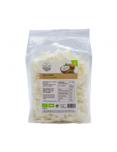 aperitivos y frutos secos COCO CHIPS ECO 150 GR