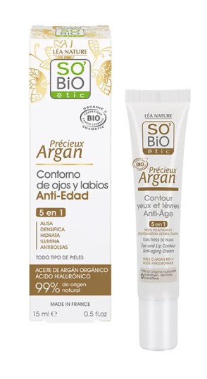 línea facial CONTORNO DE OJOS Y LABIOS ANTIEDAD BIO 15ML