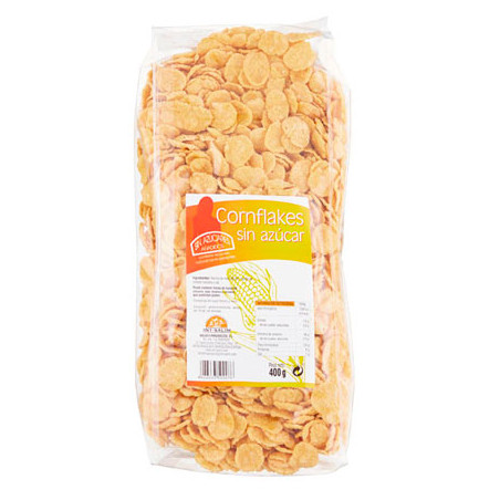 copos, mueslis y salvados CORNFLAKES SIN AZUCAR400 GR