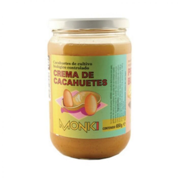 sales, condimentos y salsas CREMA DE CACAHUETE 650 GR BIO