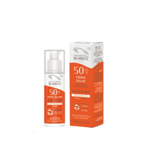 línea solar CREMA SOLAR FACIAL FACTOR 50 BIO 50ML