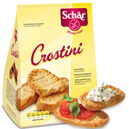 celiacos CROSTINI - PANECILLOS TOSTADOS TRADIC. 150 gr.