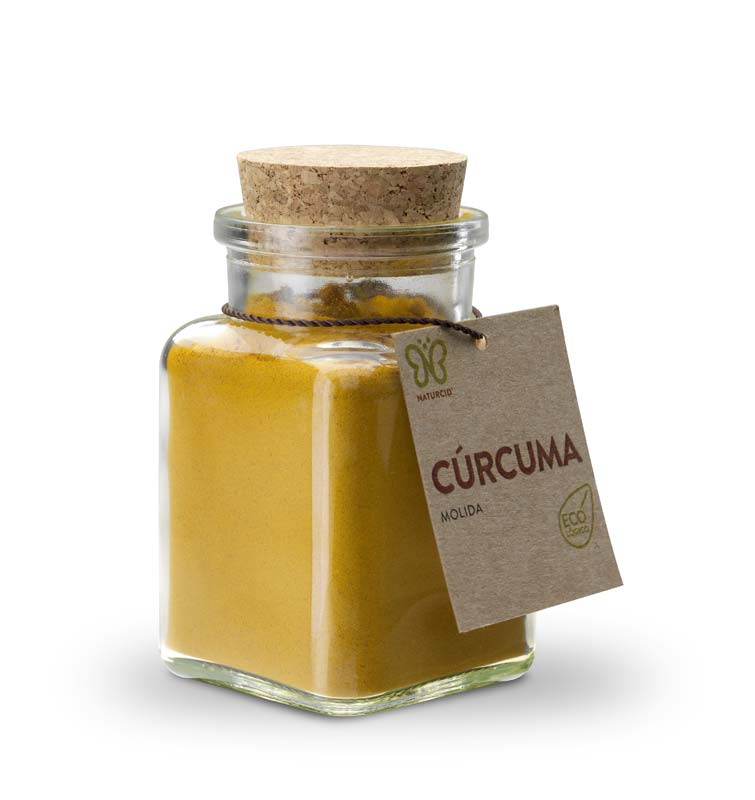 sales, condimentos y salsas CURCUMA MOLIDA GOURMET ECO 75GR