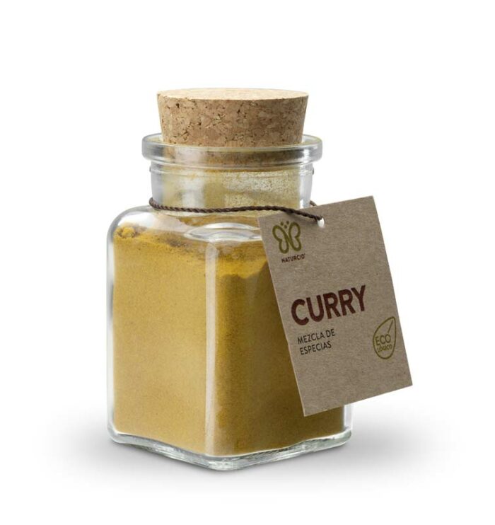 sales, condimentos y salsas CURRY GOURMET EN POLVO ECO 80GR