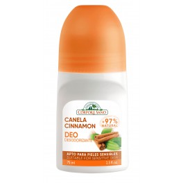 línea corporal DESODORANTE MINERAL CANELA ROLL-ON 75 ML