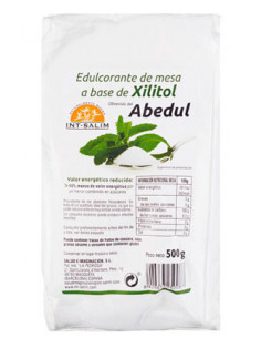 azucar y endulzantes EDULCORANTE DE MESA CON XILITOL500 GR