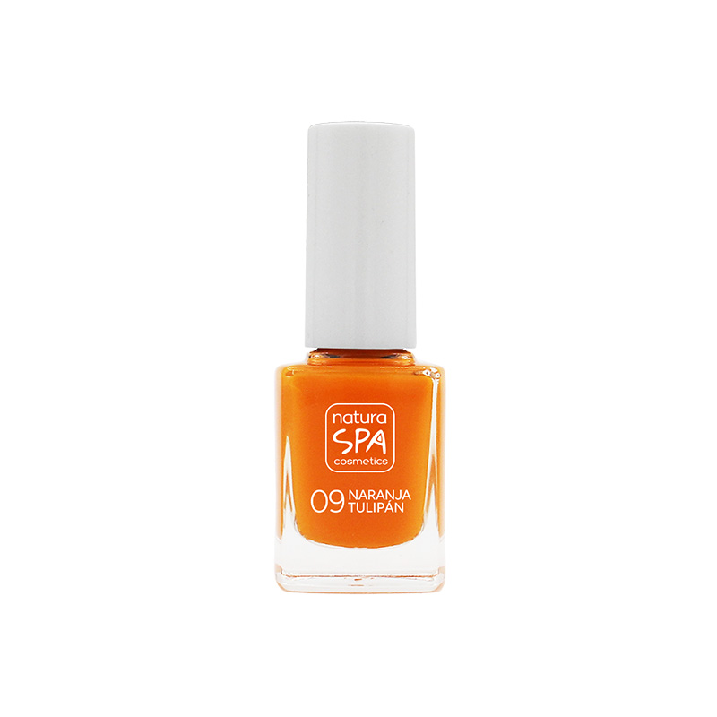 línea corporal ESMALTE UÑAS 09 NARANJA TULIPAN