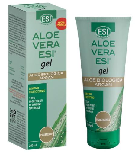 línea corporal GEL ALOE VERA CON ACEITE DE ARGAN 200 ML