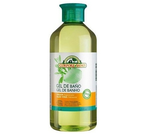 línea corporal GEL DE BAÑO ARGAN Y ALOE 500ml ECO