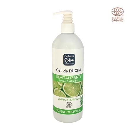 línea corporal GEL DUCHA REVITALIZANTE LIMON & ALOE BIO 740ML