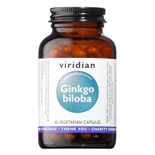 extractos de plantas GINKGO BILOBA EXTRACTO ESTANDARIZADO DE HOJA (60) VEG. CAPS.