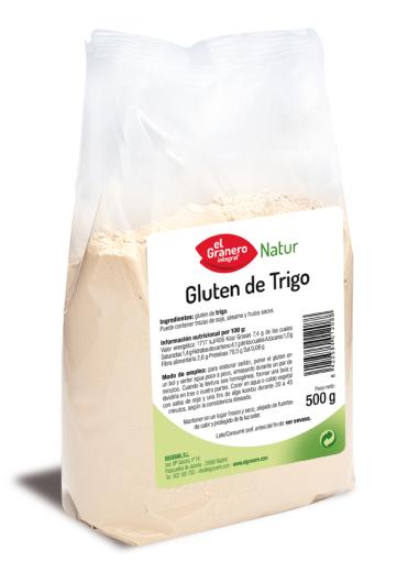 harinas y sémolas GLUTEN DE TRIGO, 500 g