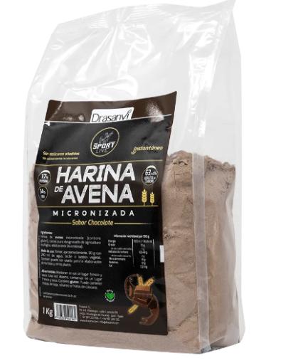 deporte HARINA AVENA SABOR CHOCOLATE 1KG SPORT LIVE