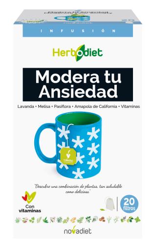 plantas en filtro HERBODIET MODERA TU ANSIEDAD 20 FILTROS