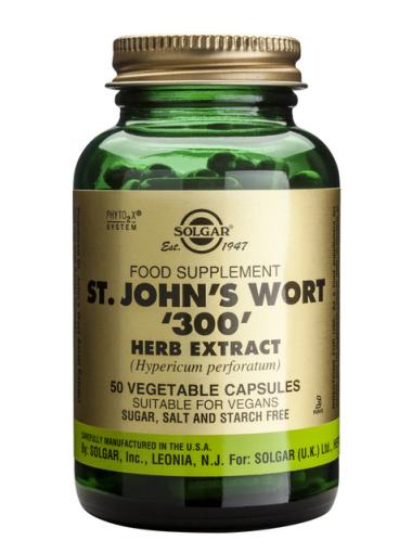 plantas en comprimidos HIPÉRICO 300mg «Corazoncillo» (Hypericum perforatum) 50Cáps. Vege.