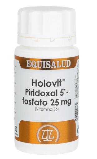 huesos y articulaciones HOLOVIT PIRIDOXAL 5 FOSFATO 25MG VIT B6 50CAP