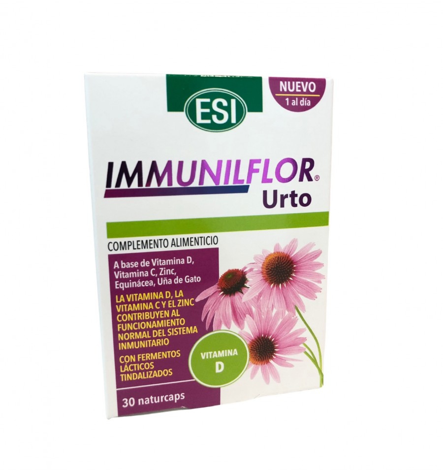 sistema inmunológico IMMUNILFLOR URTO 30 NATURCAPS