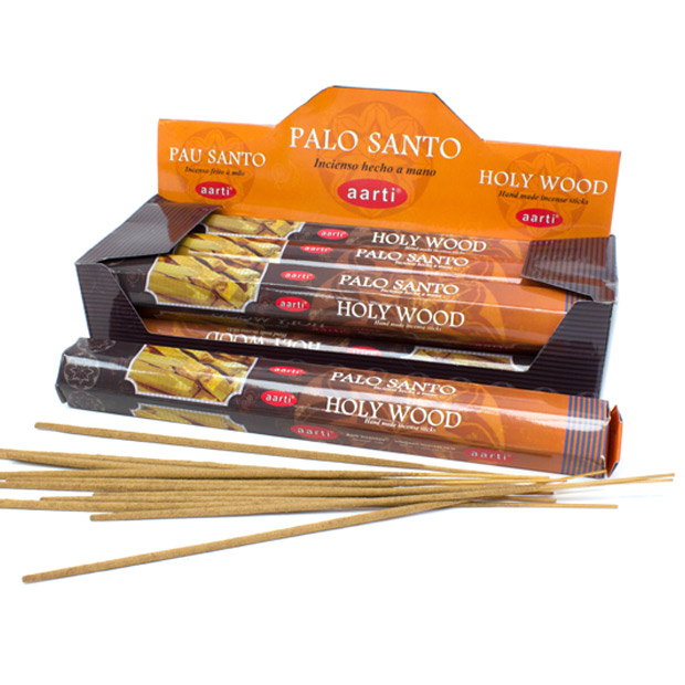 aromaterapia INCIENSO PALO SANTO STIKS AARTI 15GR