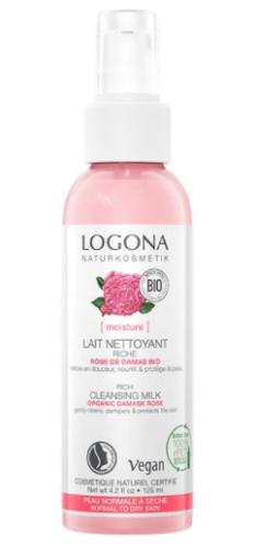 línea facial LECHE DESMAQUILLANTE NUTRITIVA ROSA DAMASCENA 125ML